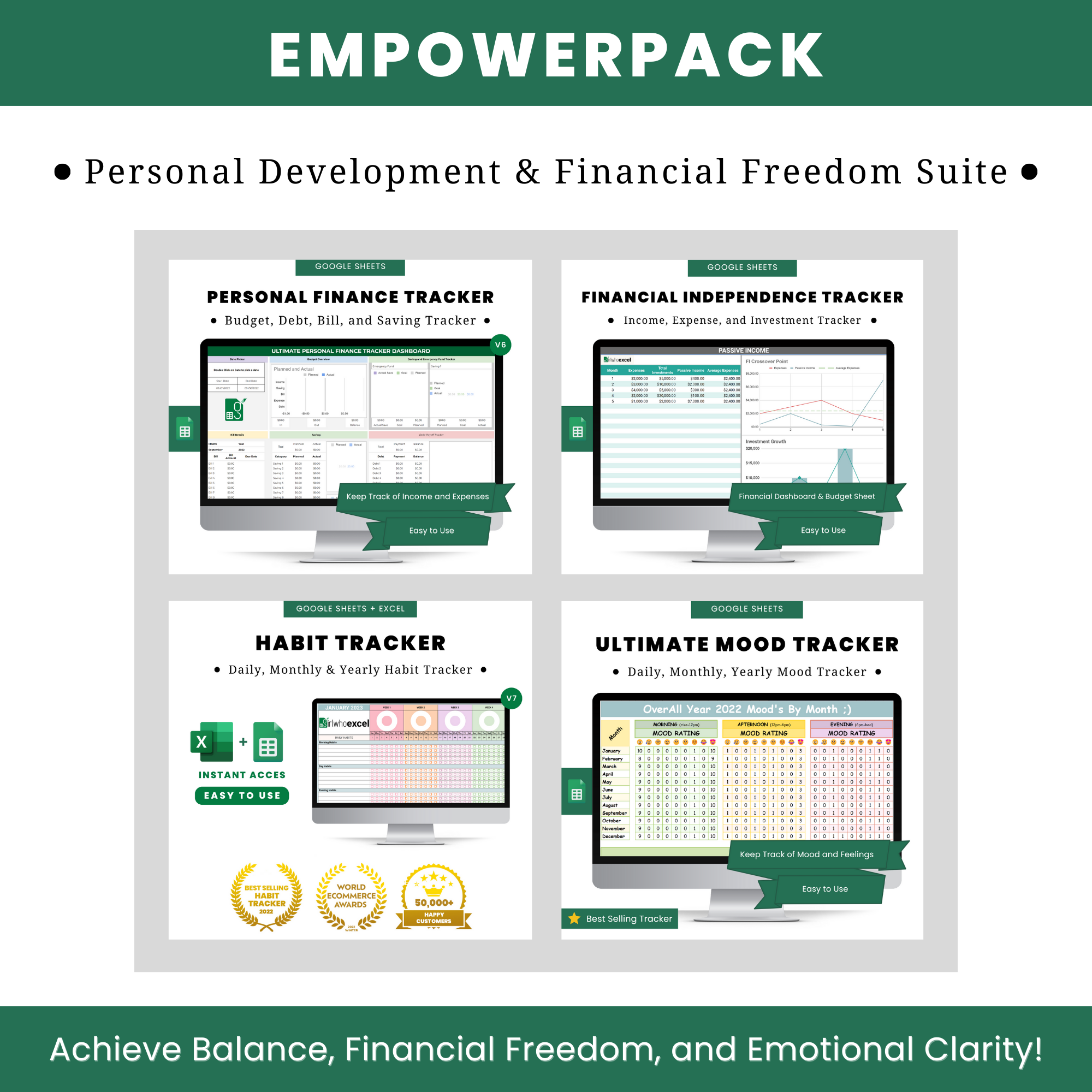 EmpowerPack: Personal Development & Financial Freedom Suite