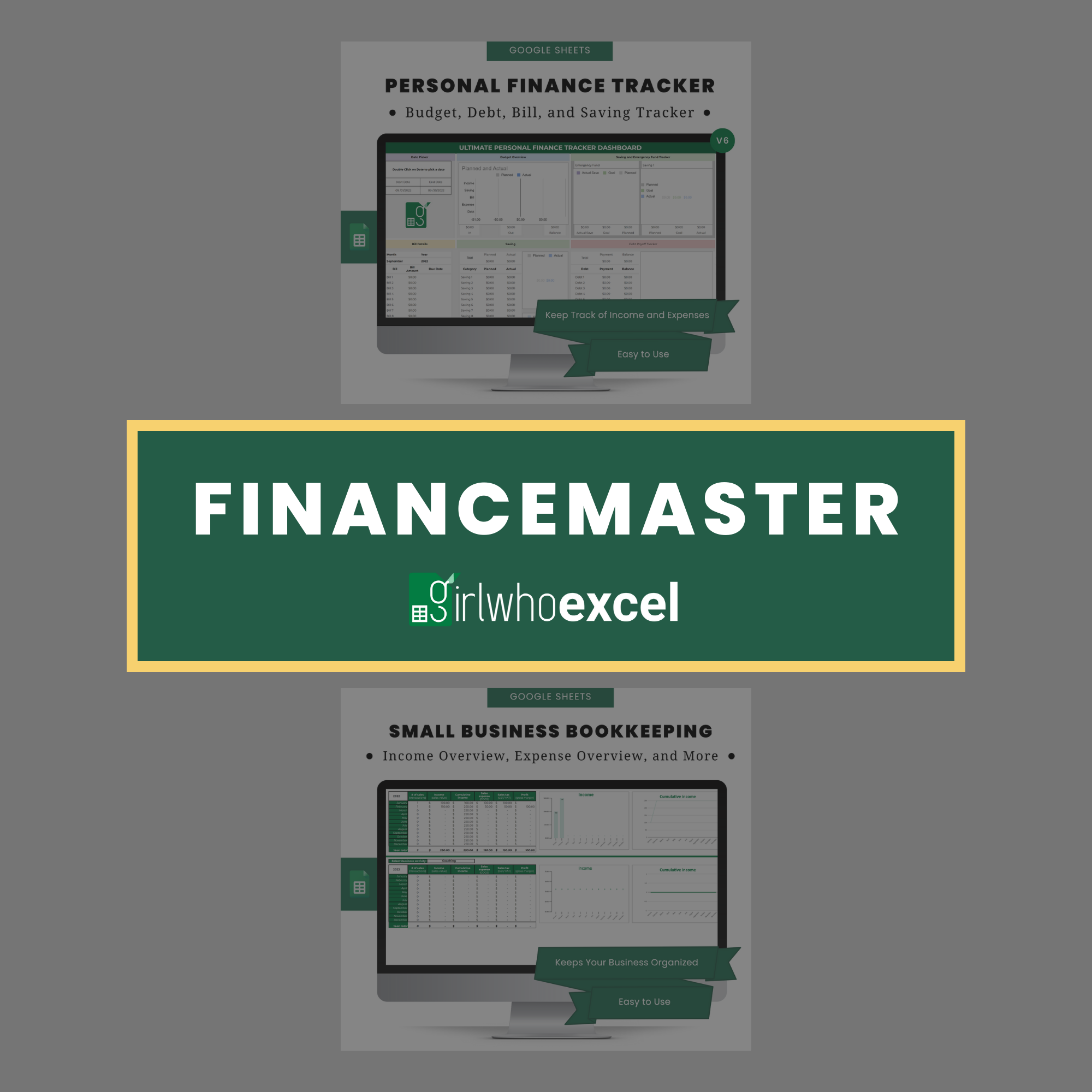FinanceMaster: Personal & Small Business Financial Suite