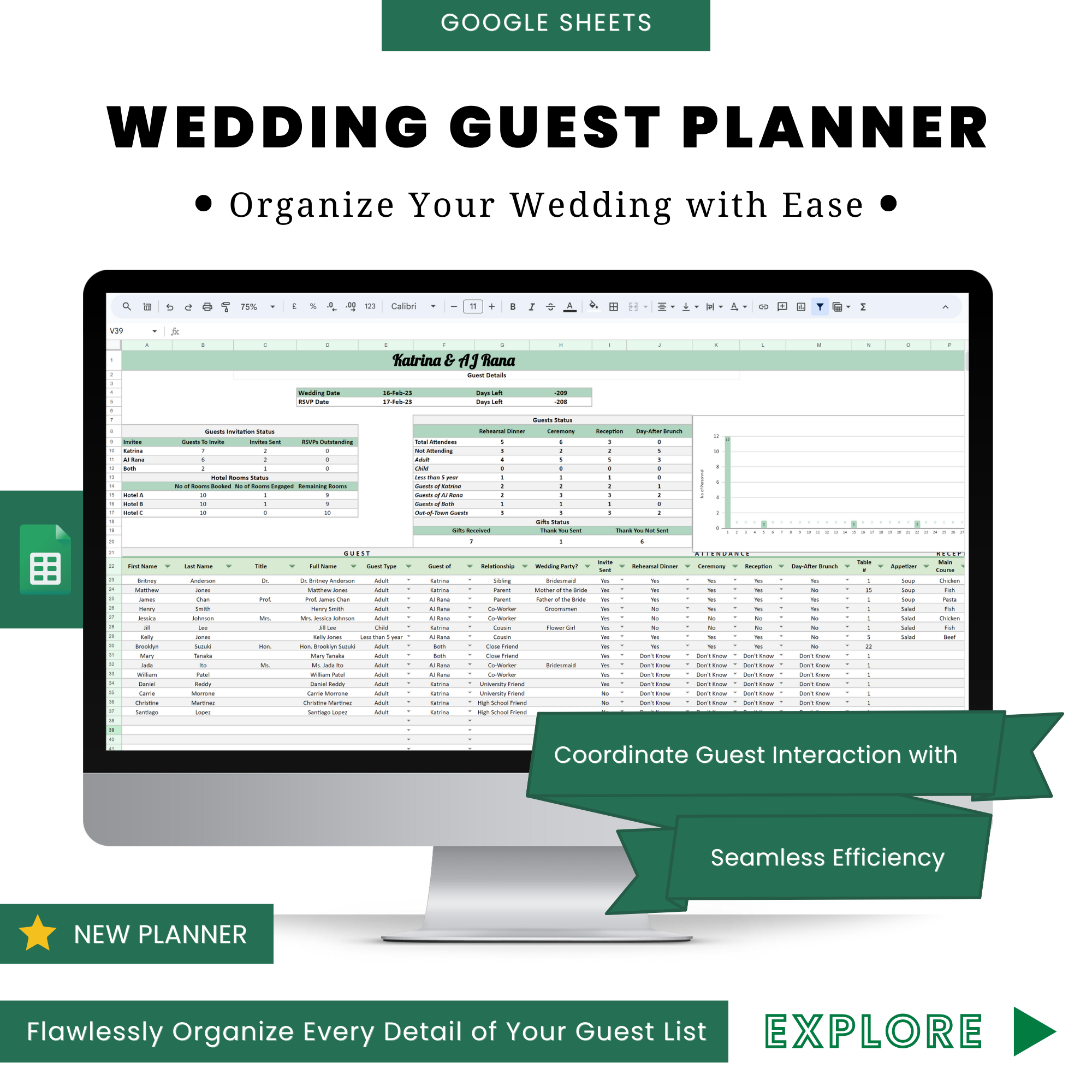 WedMate: Wedding Guest Organizer
