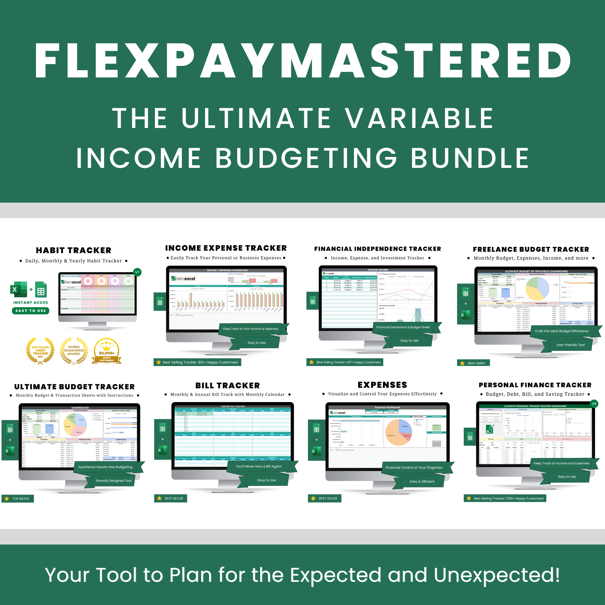 FlexPayMastered: The Ultimate Variable Income Budgeting Bundle