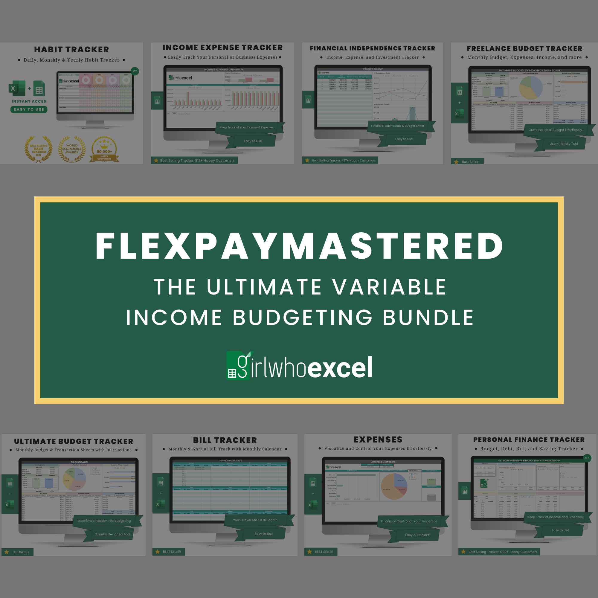FlexPayMastered: The Ultimate Variable Income Budgeting Bundle