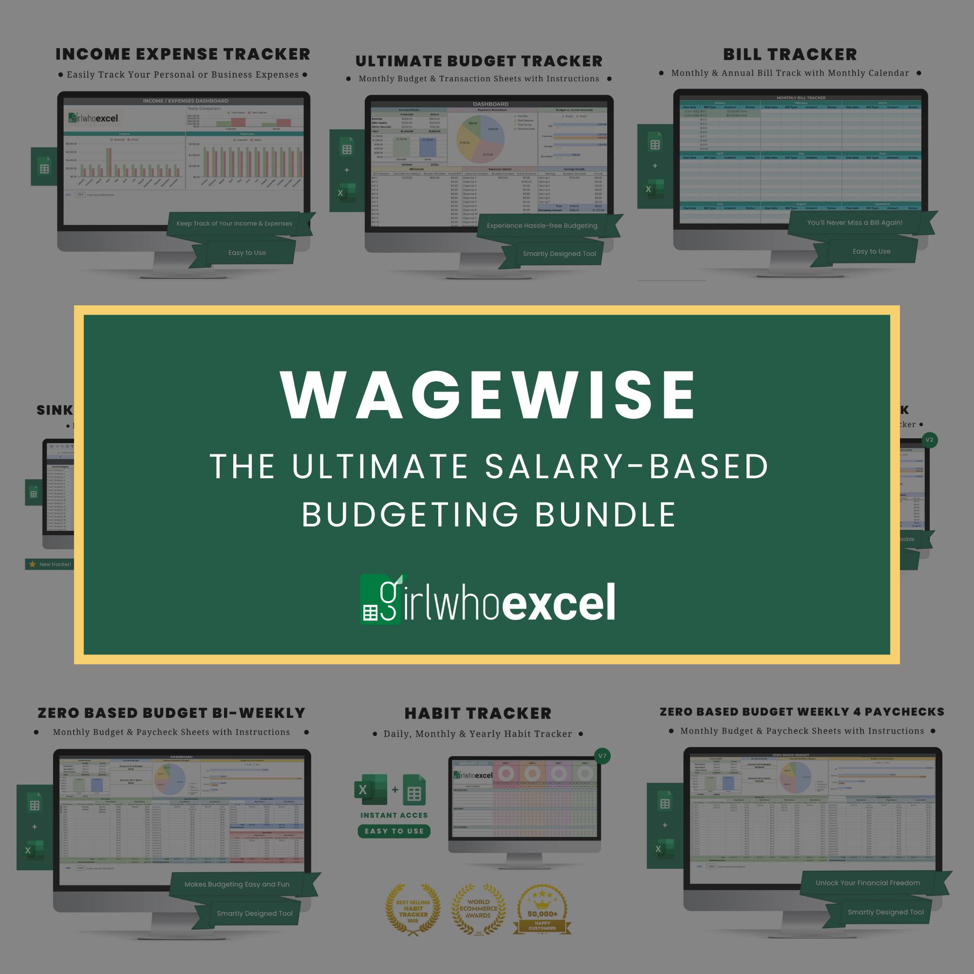 WageWise: The Ultimate Salary-Based Budgeting Bundle